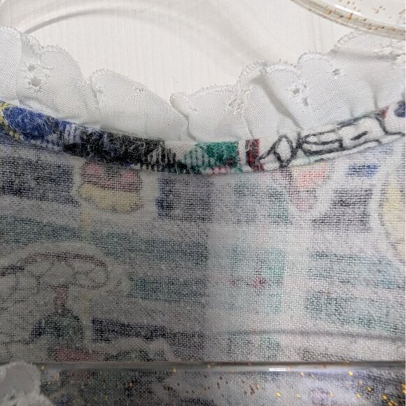 Handmade Plaid Marvin the Martian Nightgown Womens Size XL Flannel Oversize - Picture 6 of 10